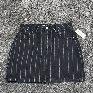 Pacsun Black Denim Skirt